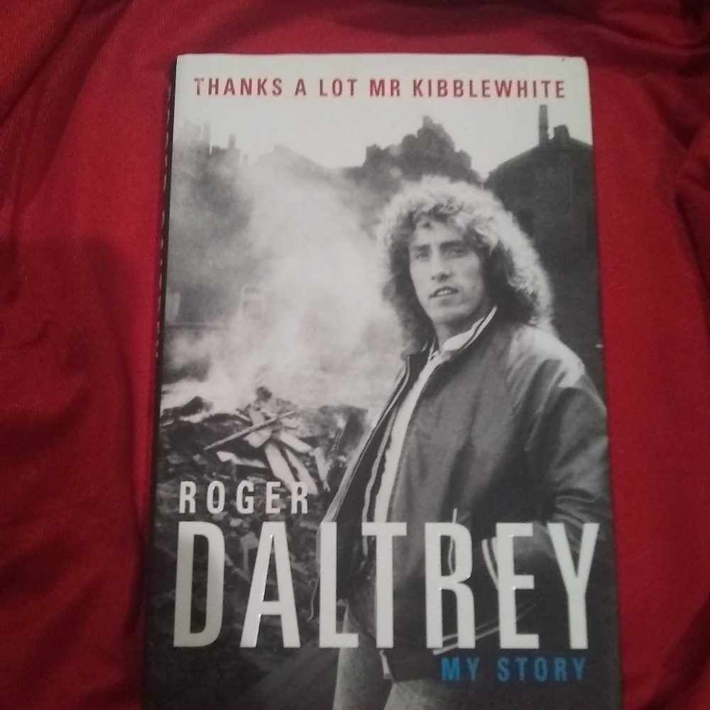 Roger Daltrey Autobiography Hardback Book